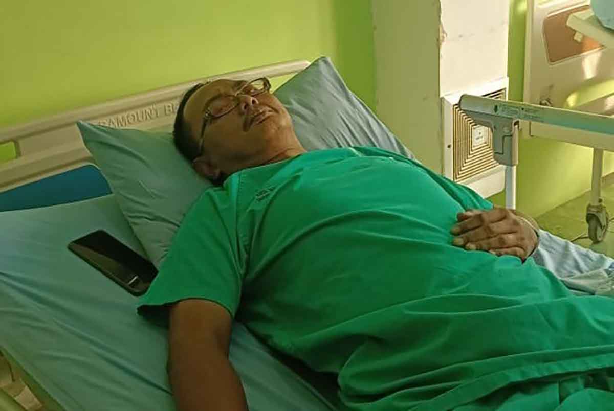 Seorang warga Kecamatan Taman, Kota Madiun, Yahya Wildania.
