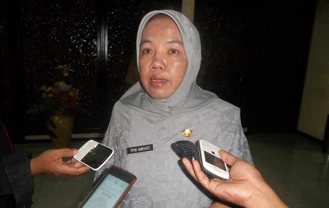 Kepala Badan Kepegawaian Pendidikan dan Pelatihan (BKPP) Kabupaten Sumenep, Titik Suryati. foto: rahmatullah/ BANGSAONLINE