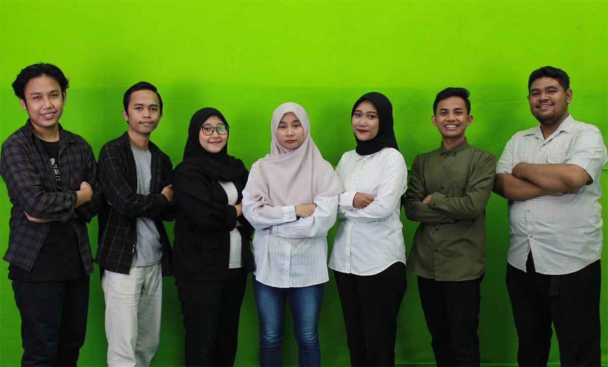 Mahasiswa Stikosa AWS yang memperoleh beasiswa BRIN.