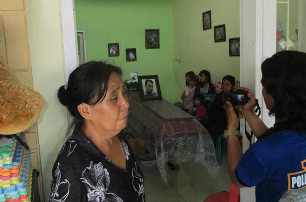 Linda, tante korban, tak percaya atas kematian keponakannya.
