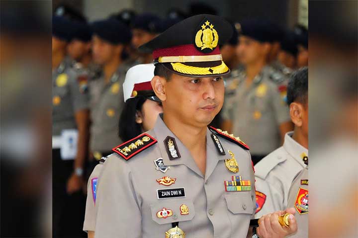 Kapolresta Sidoarjo Kombes Pol Zain Dwi Nugroho.