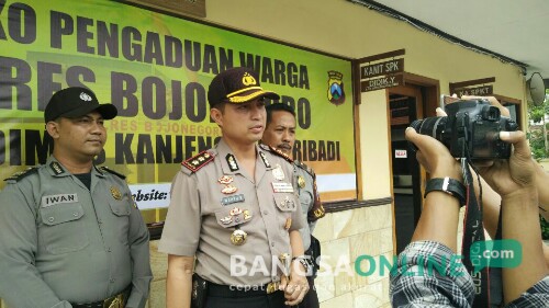 Kapolres Bojonegoro AKBP Wahyu Sri Bintoro. 