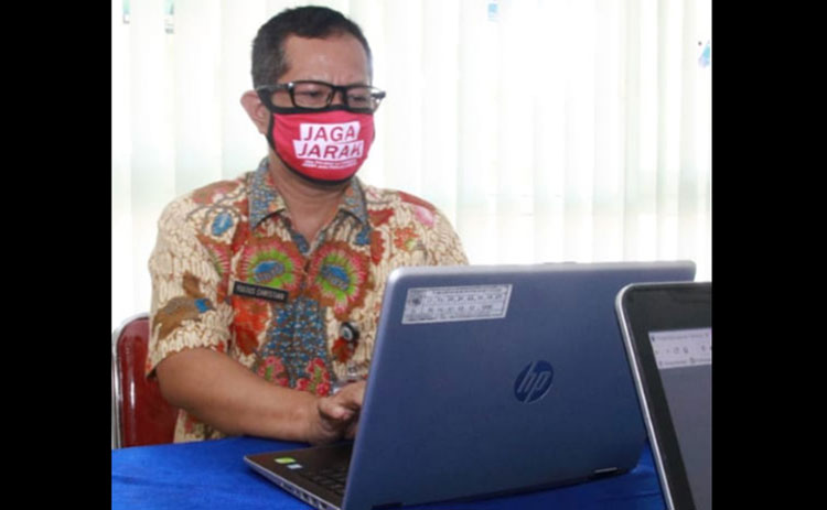 Kepala Dinas Komunikasi, Informatika, Statistik dan Persandian Kabupaten Probolinggo, Yulius Christian.