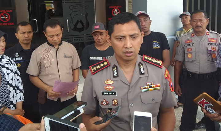 Kapolresta Sidoarjo Kombes Pol. Zain Dwi Nugroho