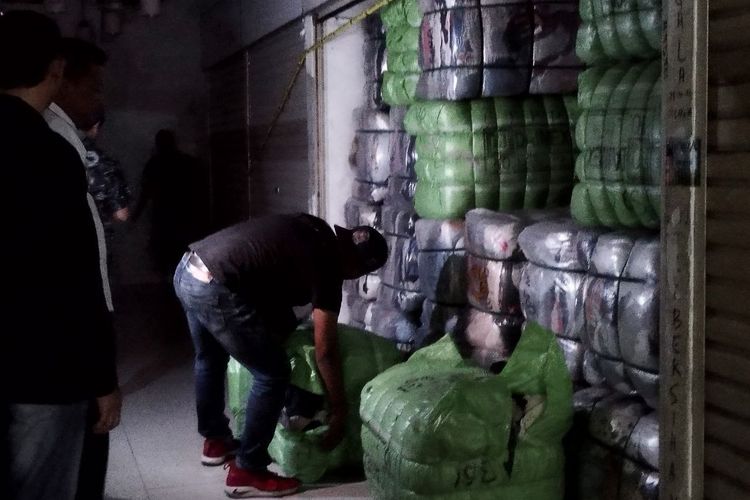 Importir Baju Bekas di Pasar Senen Minta Solusi dari Pemerintah. Foto: Ist