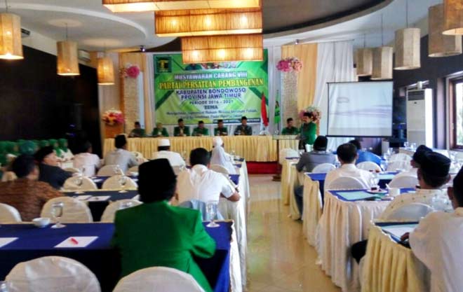 Suasana Muscab PPP kubu Djan Faridz.