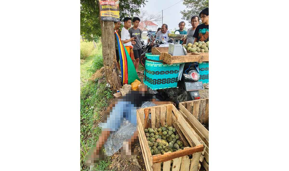 Jenazah korban saat ditemukan warga. Foto: Ist