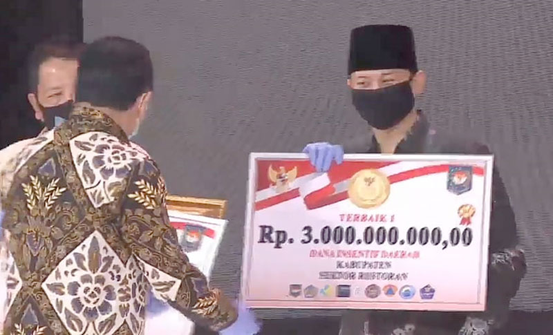 Trenggalek Raih Juara 1 Tingkat Nasional Lomba Inovasi Daerah Tatanan New Normal