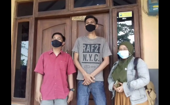 Lukman saat ditemui sejumlah wartawan di kediamannya.