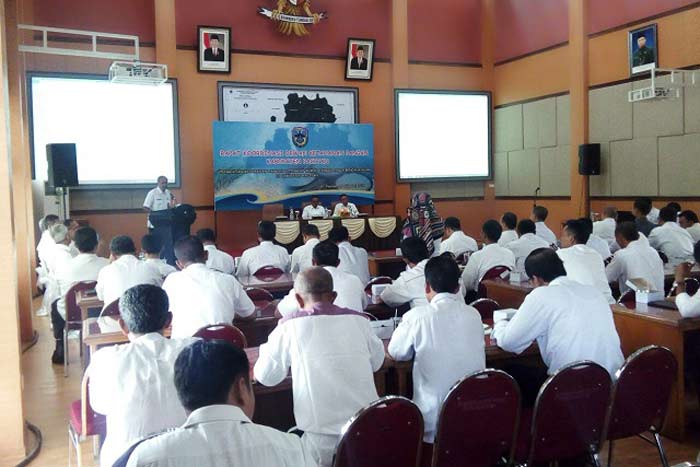 Rakor Dewan Ketahanan Pangan Pacitan. Foto: Yuniardi Sutondo/ bangsaonline.com