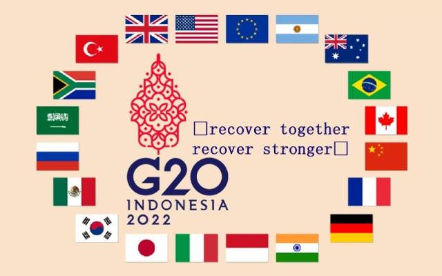 Bendera negara yang akan menghadiri KTT G20 di Bali. Foto: Ist