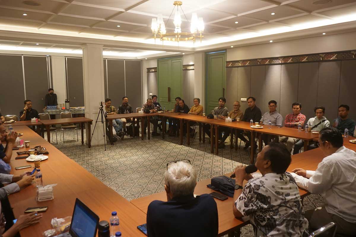 Kegiatan di Rumah Makan Primasari, pada Jumat (26/7/2024), untuk memperkuat gerakan civil society di Sidoarjo.