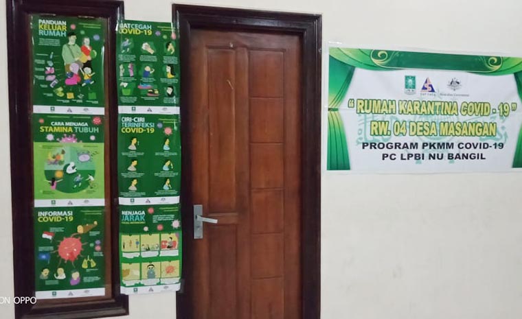 Fasilitas Karantina di Bangil Pasuruan, Jawa Timur. foto: ist.