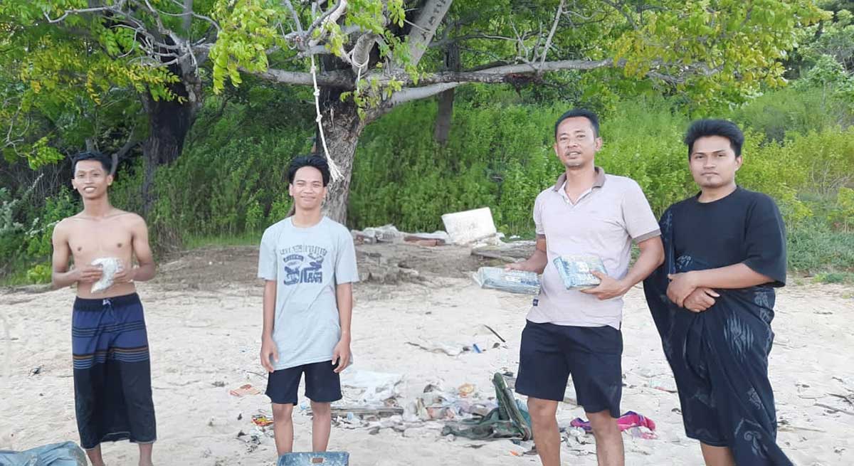 Penemuan paket kokain di Sumenep. Foto: Ist