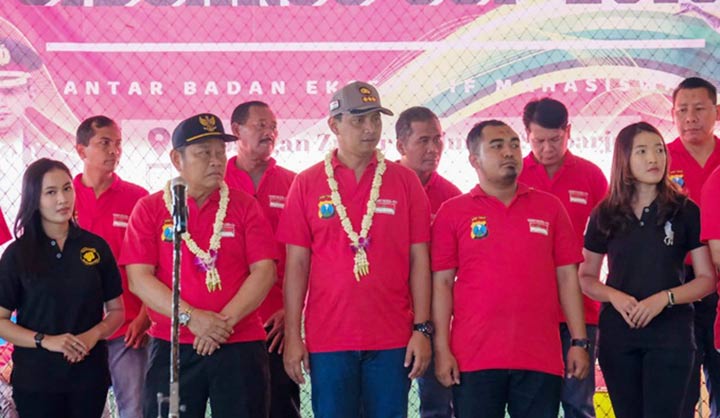 Jaga Silaturahim, Kapolresta Sidoarjo Buka Turnamen Futsal BEM Nusantara