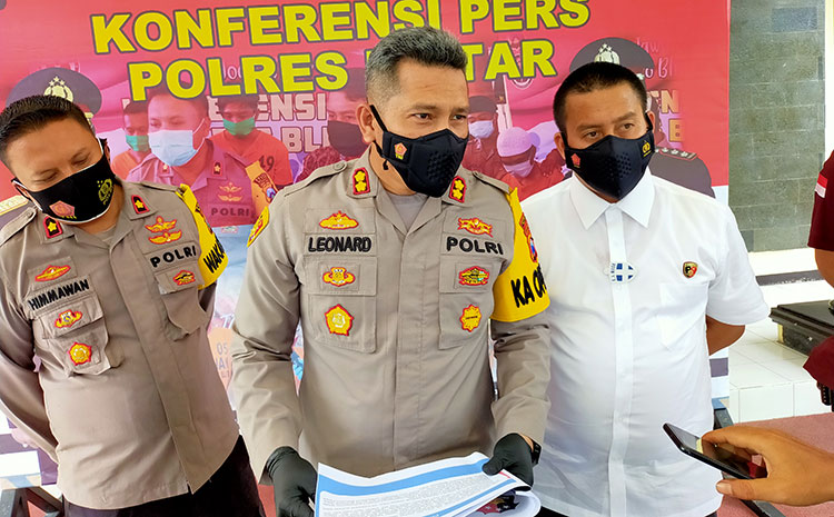 Kapolres Blitar AKBP Leonard M. Sinambela. (foto: ist)