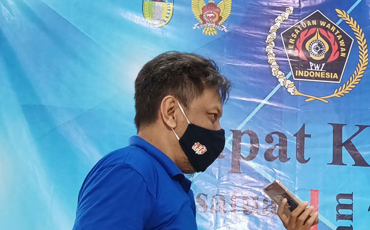 Ketua PWI Kediri Bambang Iswahyoedi. (foto: ist)