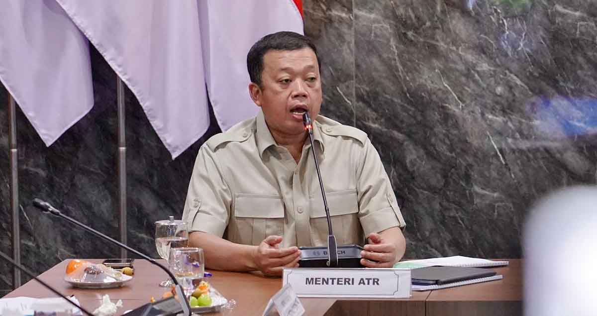 Menteri ATR/BPN, Nusron Wahid.