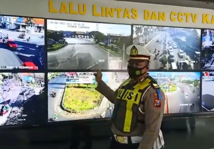 Kanit Gakkum Satlantas Polresta Sidoarjo, AKP Sugeng Sulistyono.