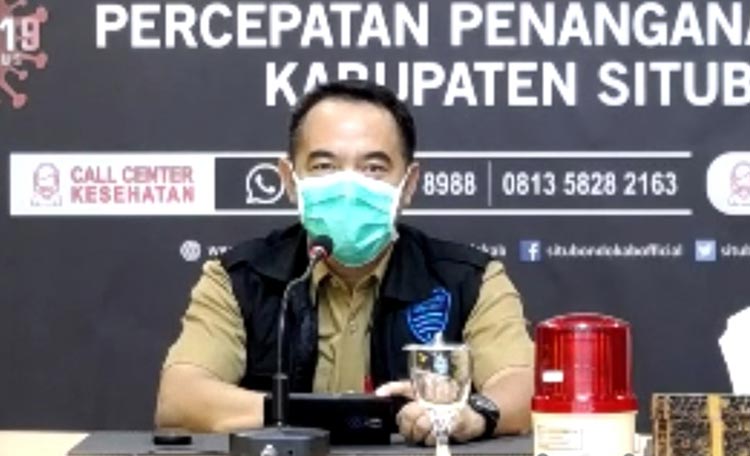 Juru Bicara Gugus Tugas Percepatan Penanganan (GTPP) Covid-19 Kabupaten Situbondo, Dadang Aries Bintoro.