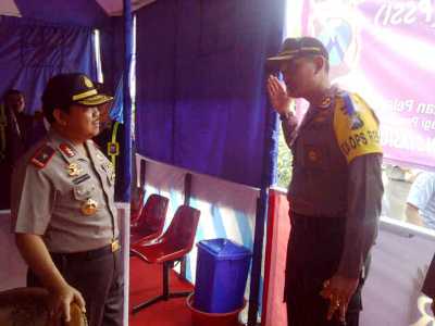   Pantau Arus Mudik, Waka Polda Jatim Berkunjung ke Bojonegoro