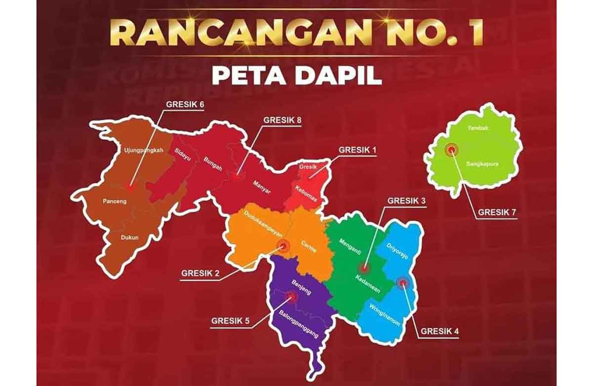 Pro dan Kontra Pecah Dapil di Gresik Jelang Pemilu 2024