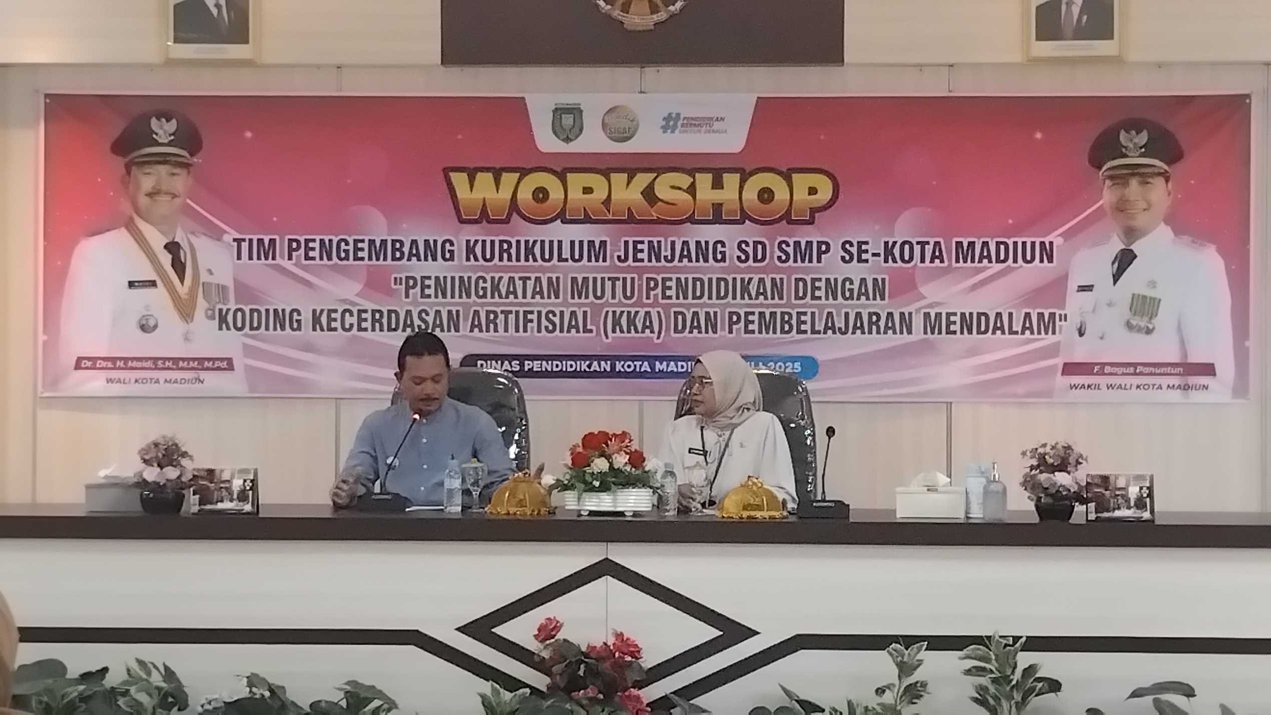 Tingkatkan Mutu Pendidikan, Dindik Kota Madiun Gelar Workshop Kurikulum