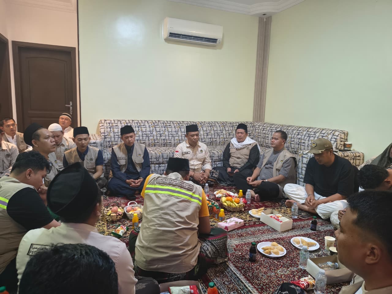 Kegiatan doa bersama PPIH Daker Bandara. Foto: MCH 2026.
