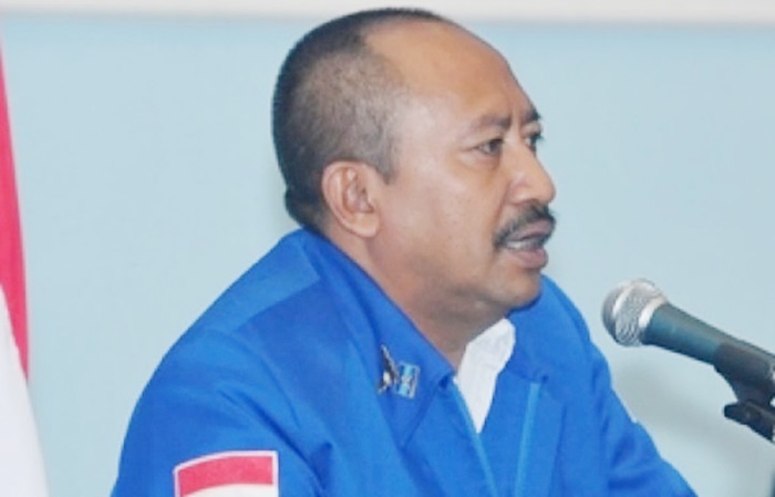 H. Ayub Busono, Ketua DPC Partai Demokrat Kabupaten Mojokerto.