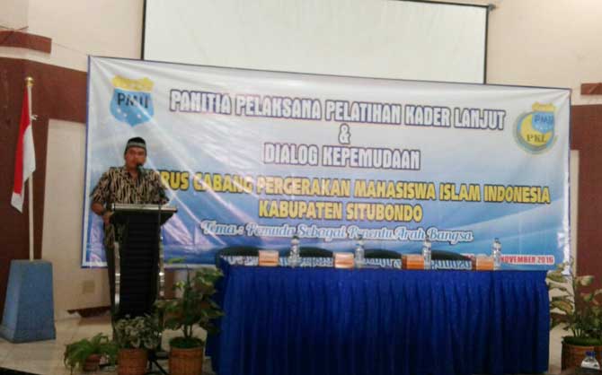 Ketua Mabincab, Badrus Soleh saat memberikan sambutan.
