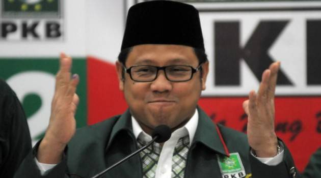 A Muhaimin Iskanadar terpilih secara aklamasi sebagai ketua umum DPP PKB dalam Muktamar PKB III di  Surabaya. Foto: lensa indonesia.com