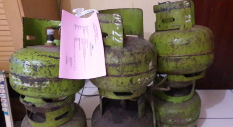 Ilustrasi tabung LPG 3Kg bersubsidi (foto: Ist)