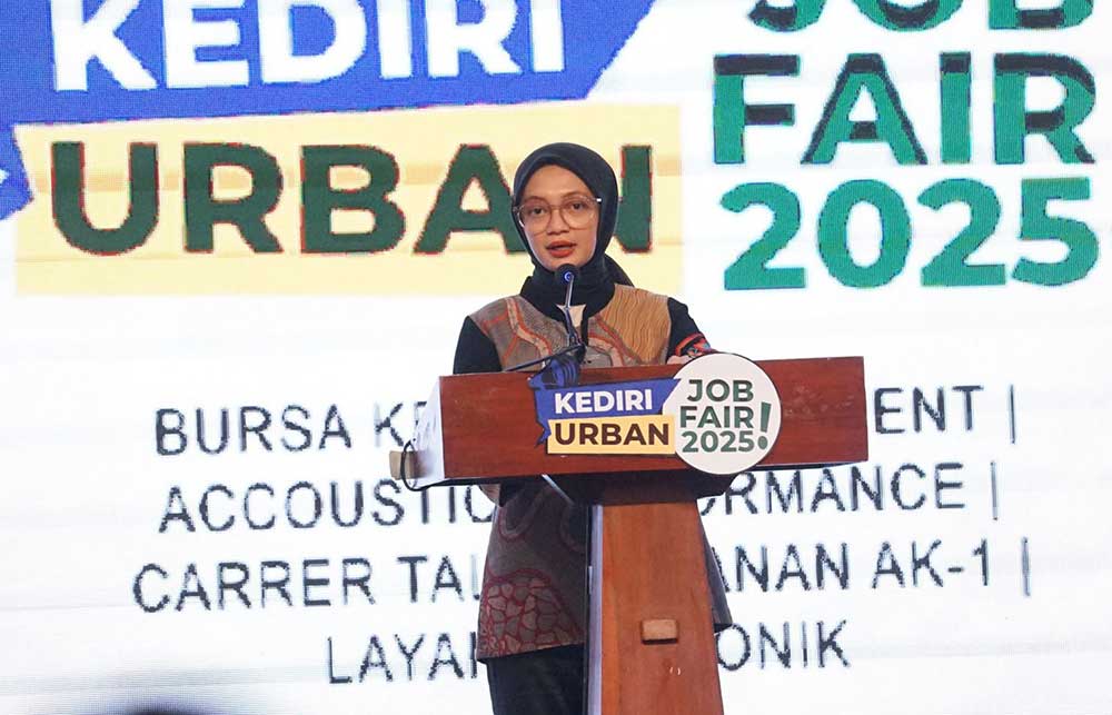 Buka Kediri Urban Job Fair 2025, Vinanda Fokus Turunkan Pengangguran dan Tingkatkan Kualitas SDM