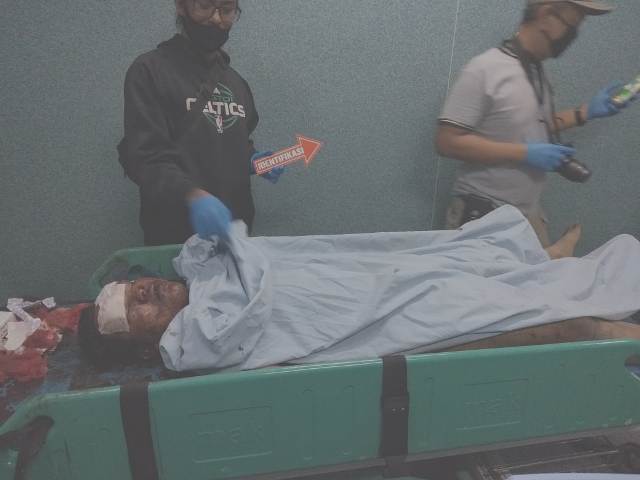 Satu jambret yang meninggal diidentifikasi petugas kepolisian. 