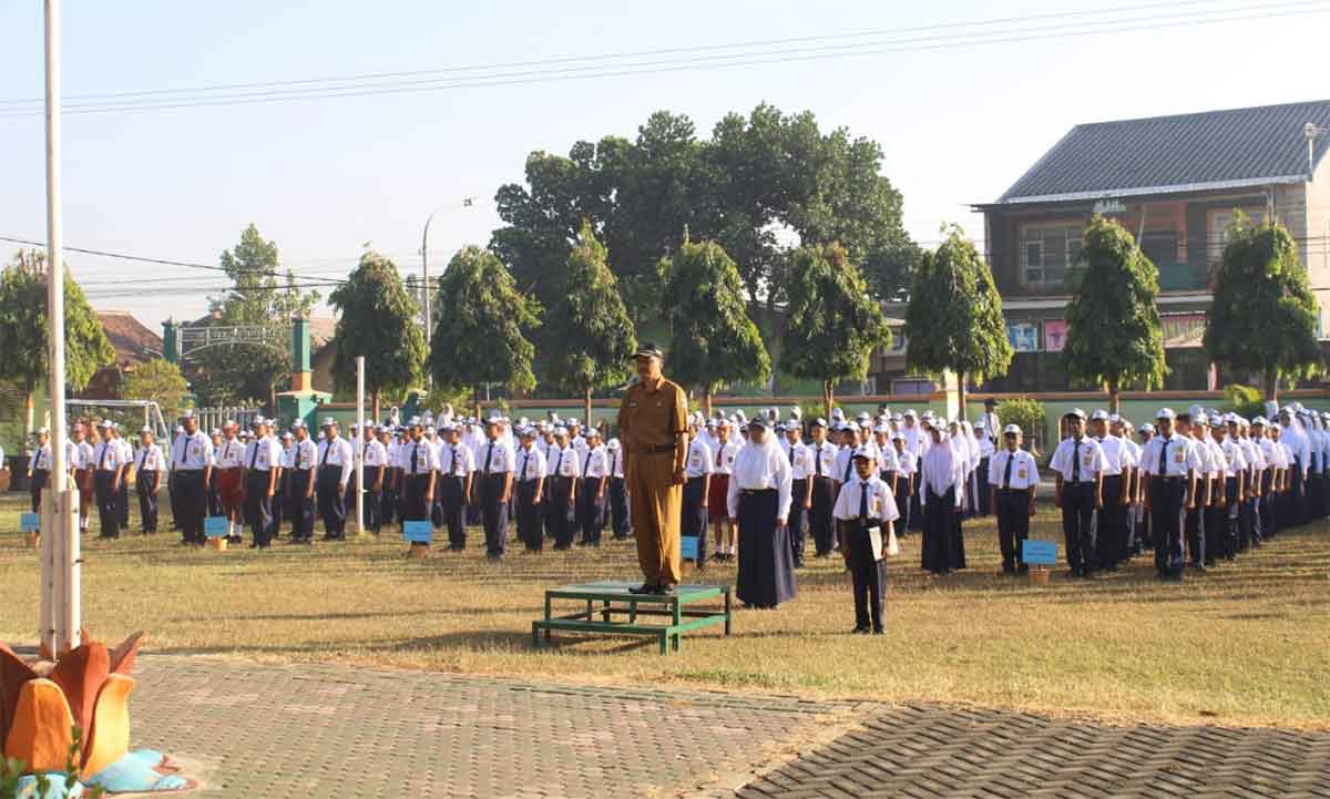 Awali Tahun Ajaran 2024/2025, SMPN 6 Nganjuk Gelar MPLS 2024
