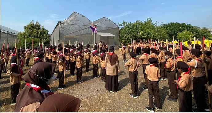 Peringati Hari Air Sedunia, Siswa SD Al Muslim Sidoarjo Ikuti Perjusa