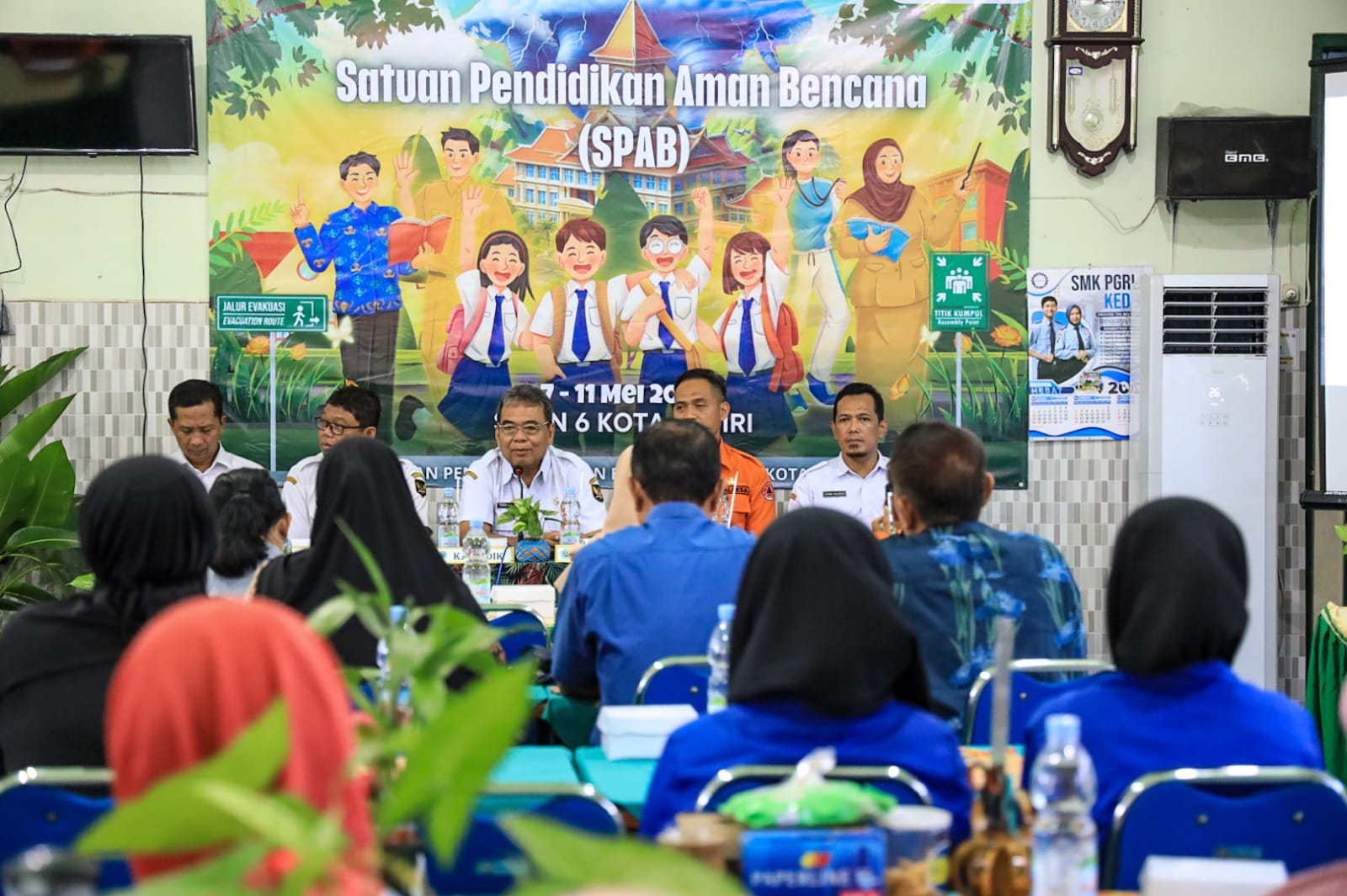  Bagus Alit, Sekretaris Daerah Kota Kediri saat memberi arahan. (Ist). 
