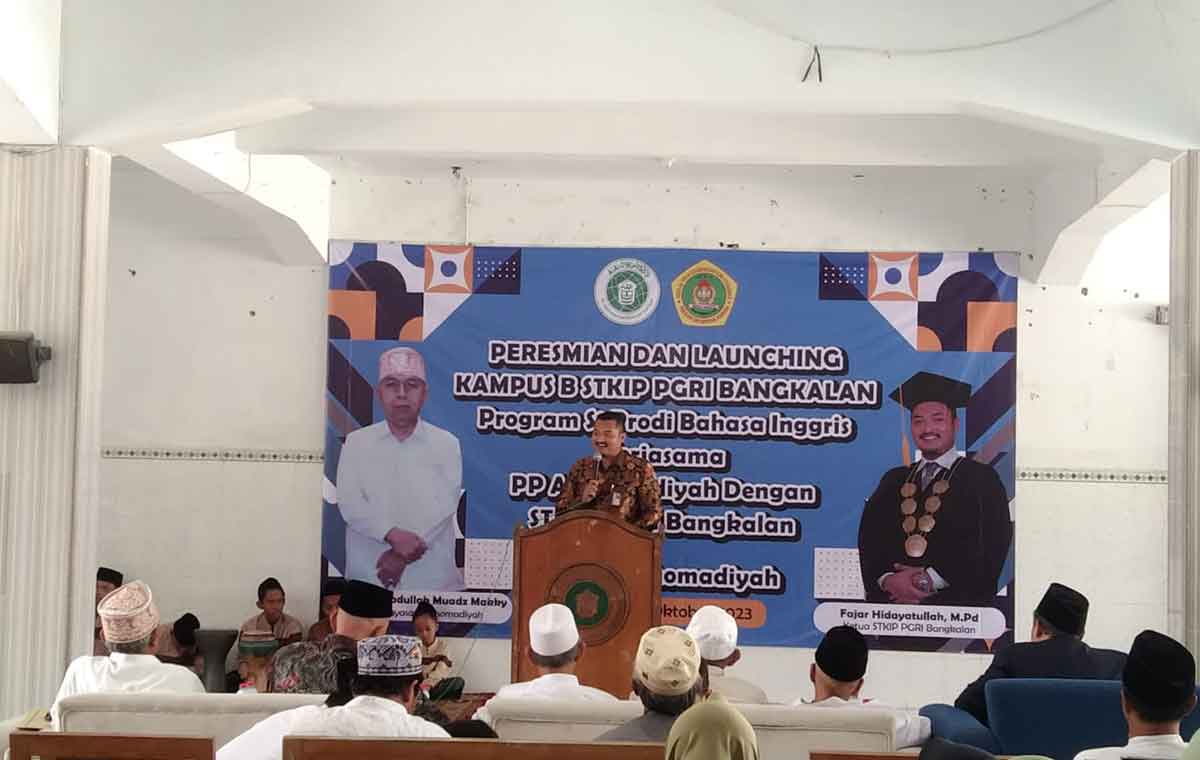 Launching prodi baru STKIP PGRI Bangkalan.