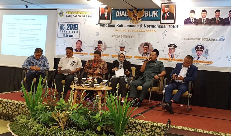 DPR, DPRD, BPN, PN, dan BBWS Kompak Tuntaskan Banjir Kali Lamong
