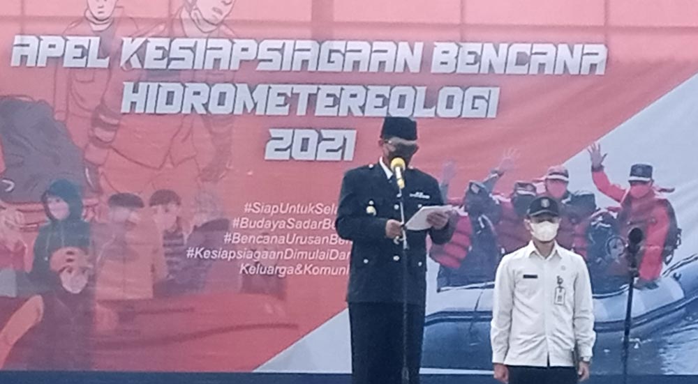 Antisipasi Bencana, Wali Kota Madiun Gelar Apel Pasukan