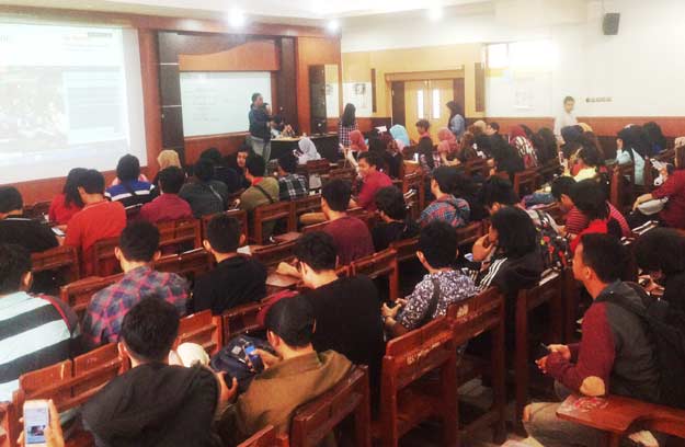 Launching e-Politic di Ruang 307 Gedung A FISIP UNAIR. foto: istimewa