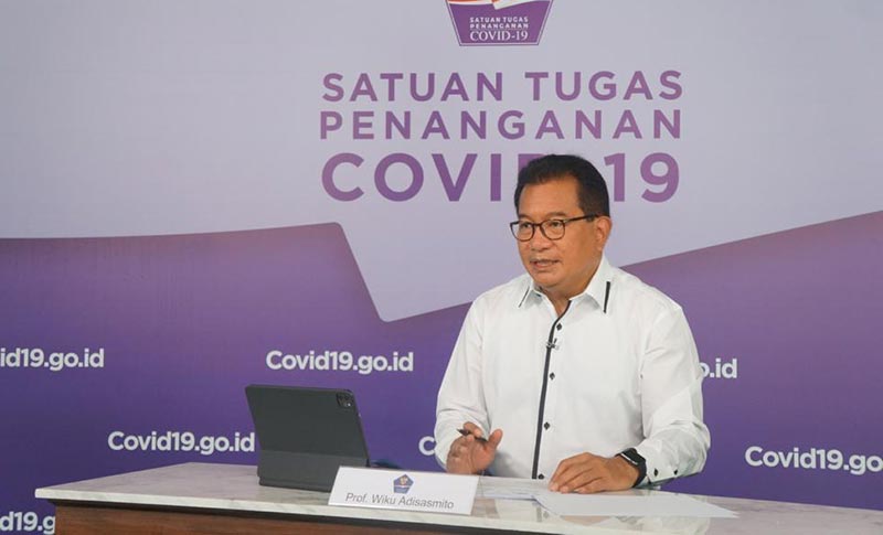 Koordinator Tim Pakar dan Juru Bicara Satgas Penanganan Covid-19, Prof. Wiku Adisasmito.