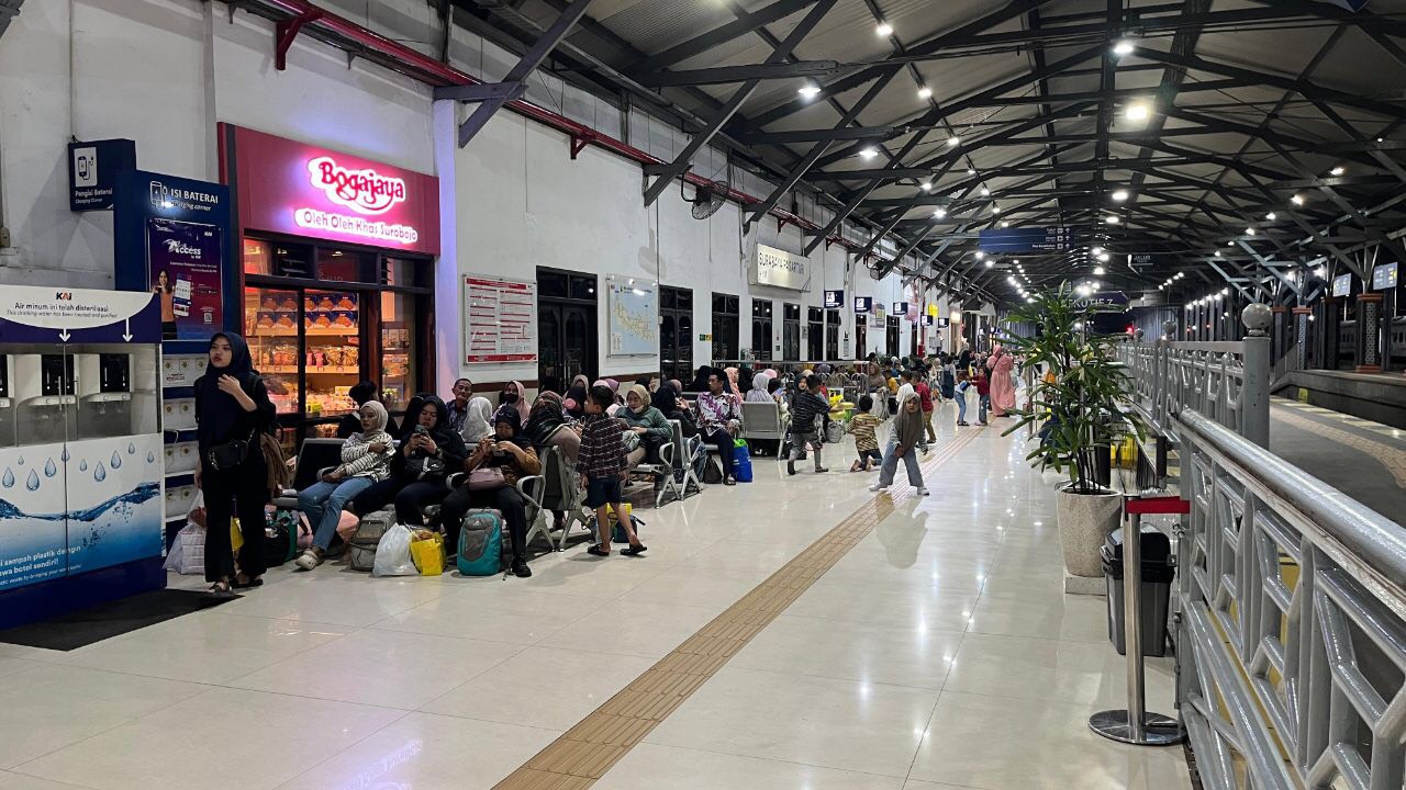 Jelang Iduladha 1446 H, Penumpang KA di Daop 8 Tembus 112.775