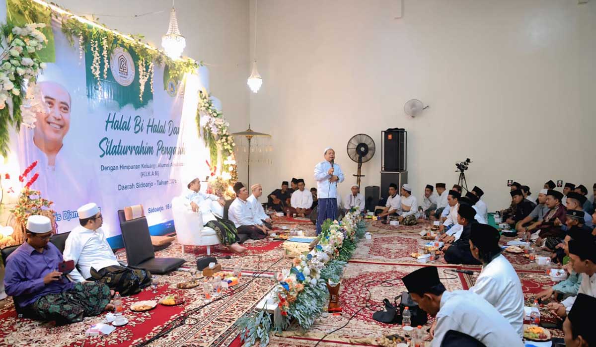 Halal bihalal Hikam di Sidoarjo.