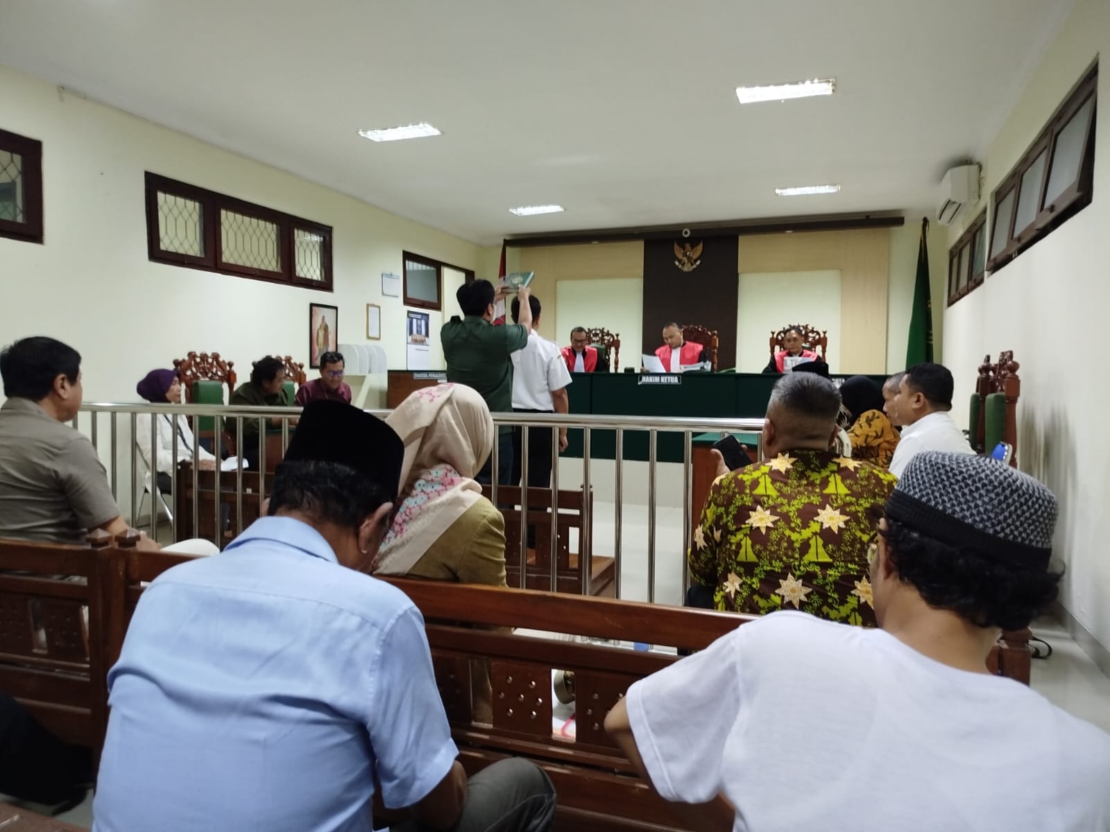 Sidang gugatan sengketa tanah di Pengadilan Negeri Jombang