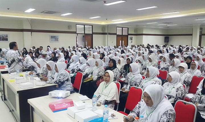 Pelatihan ratusan guru di Kabupaten Pasuruan.