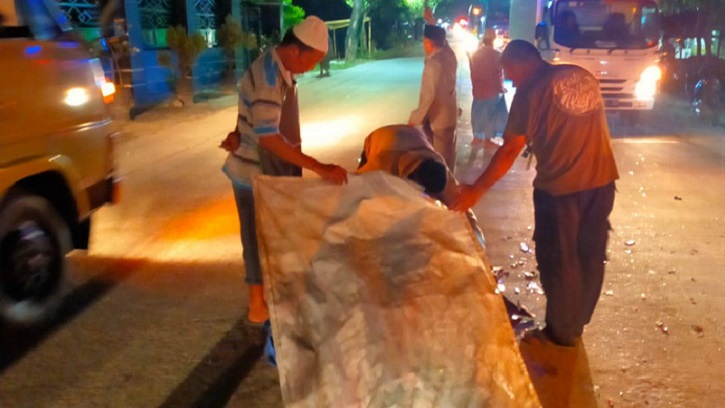 Tabrak Truk Parkir di Kegelapan, Pemuda di Kediri Tewas Luka Parah