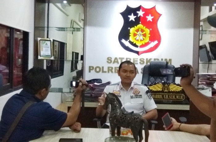 Kasatreskrim Polresta Sidoarjo Kompol Muhammad Harris.
