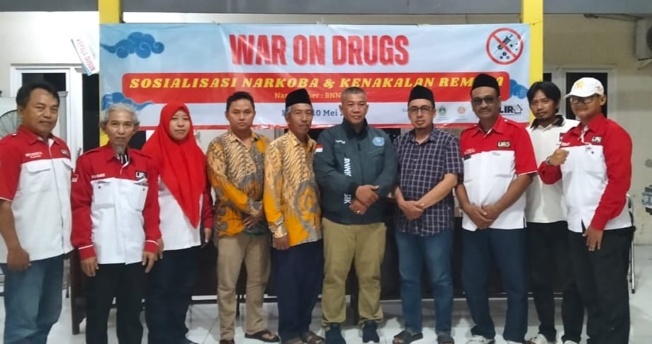 Gandeng BNNK, LIRA Gresik Gelar Sosialisasi Antinarkoba P4GN ke Kartar Desa Pacuh