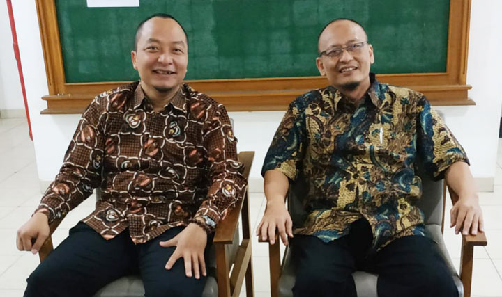 Asluchul Alif dan Ahmad Nurhamim dalam sebuah kesempatan.